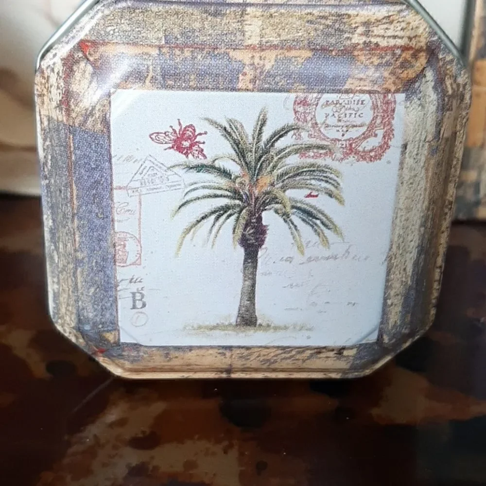 Chad Barrett candles in tins
